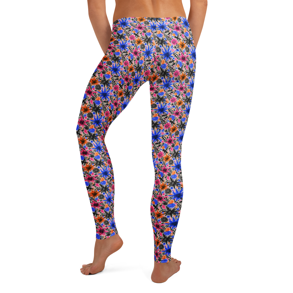 Pop Art Splatter Leggings alternate view