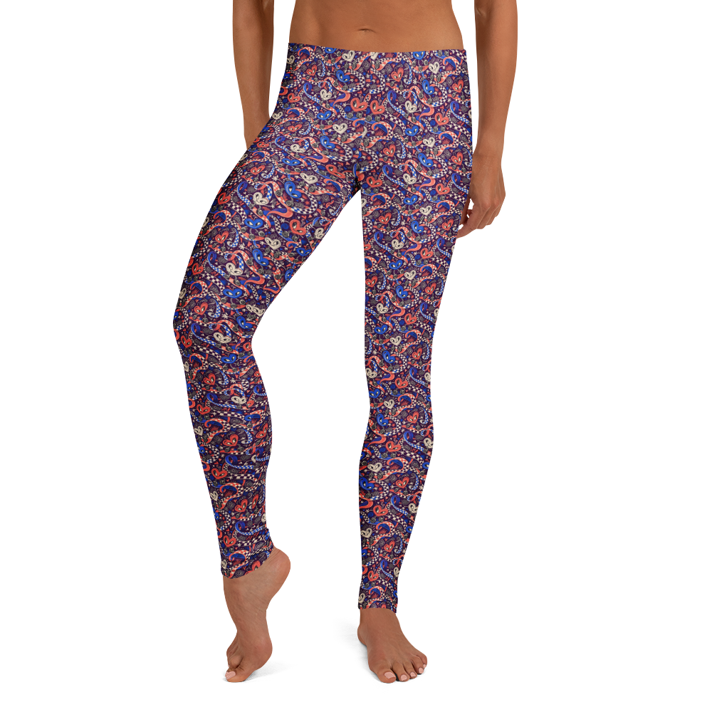 Valentine's Doodles Women's Leggings - Everyday Romance