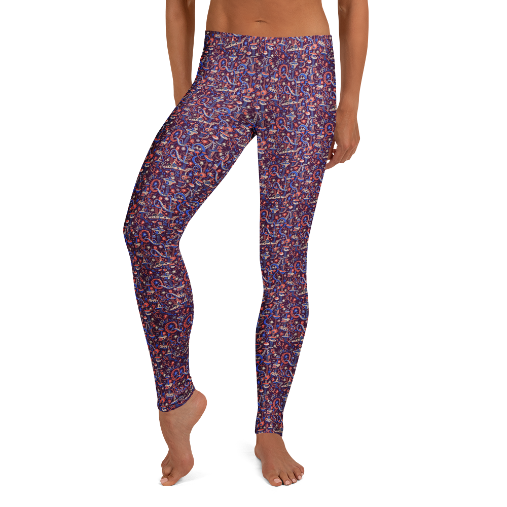 Valentine's Doodle Amorous Affair Women's Leggings