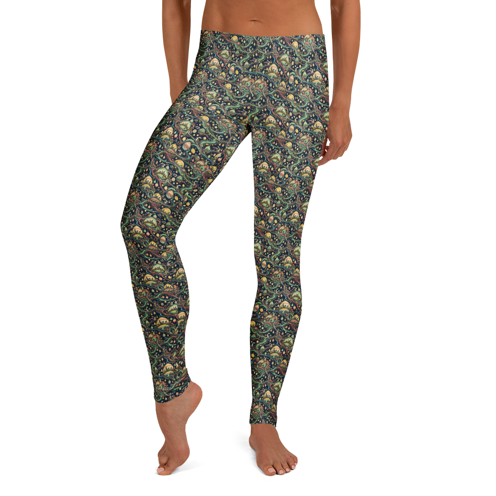 Twilight Egg Tree Full-Length Leggings for Stylish Evening Comfort
