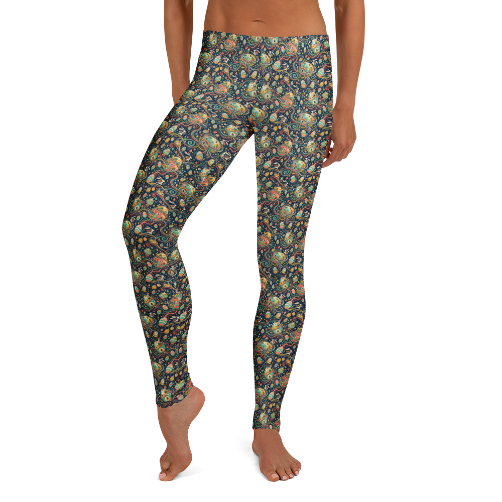 Enchanted Easter Full-Length Leggings