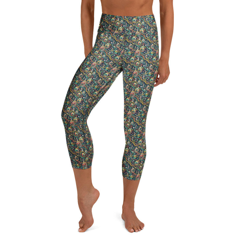 Mystical Easter Yoga Leggings