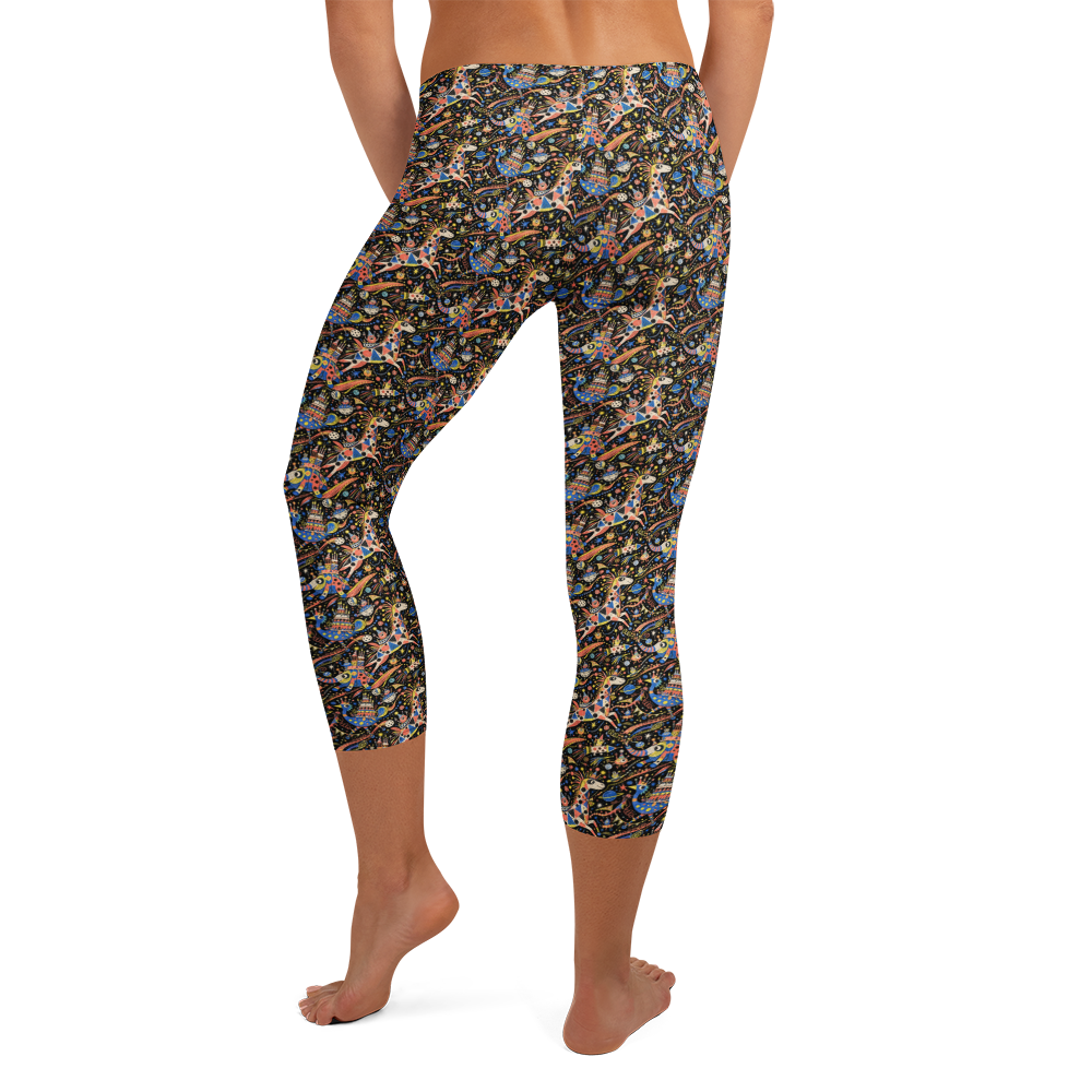 Cosmic Birthday Capri Leggings alternate view