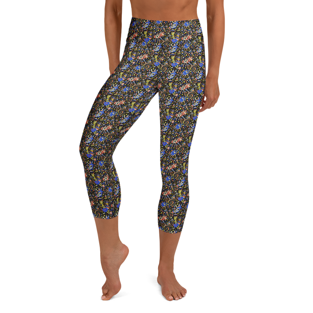 Astro Celebration Scribble Yoga Leggings