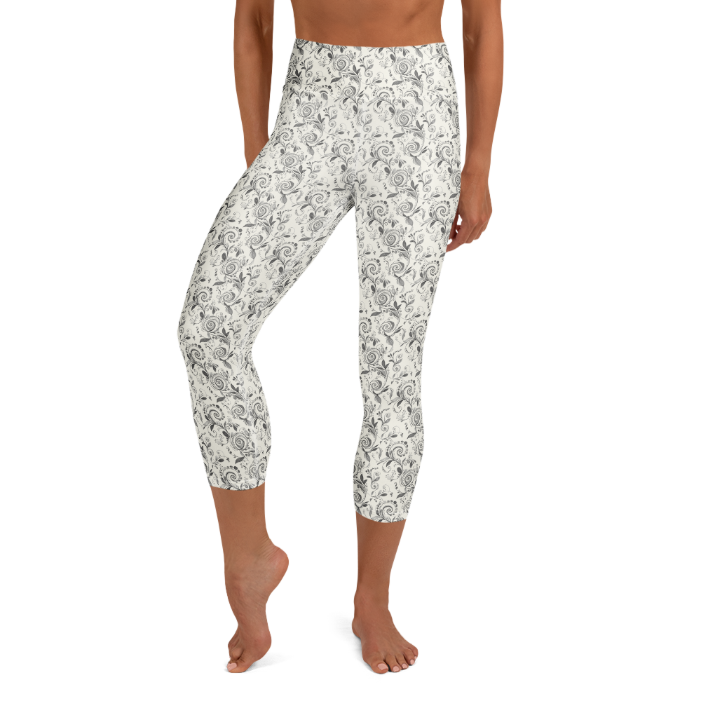 Vortex Harmony Yoga Leggings - Spiral Serenity