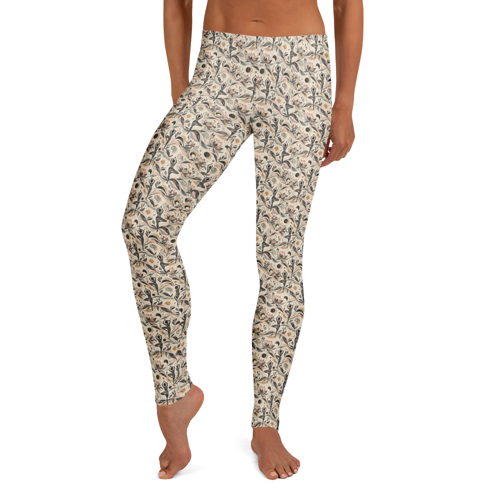 Yoga Balance Full-Length Leggings - Enlightened Elegance