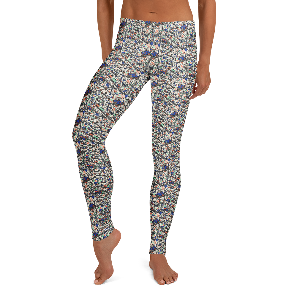 Artistic Cute Doodles Leggings for All Occasions