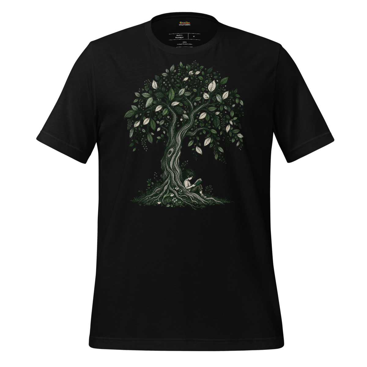 Literary Shade T Shirt Whispers of Nature Design alternate view
