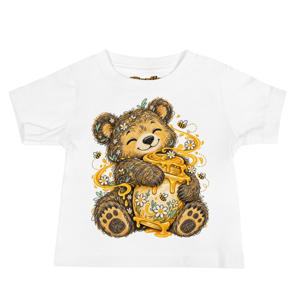 Bear Cub Hugging A Baby T Shirt