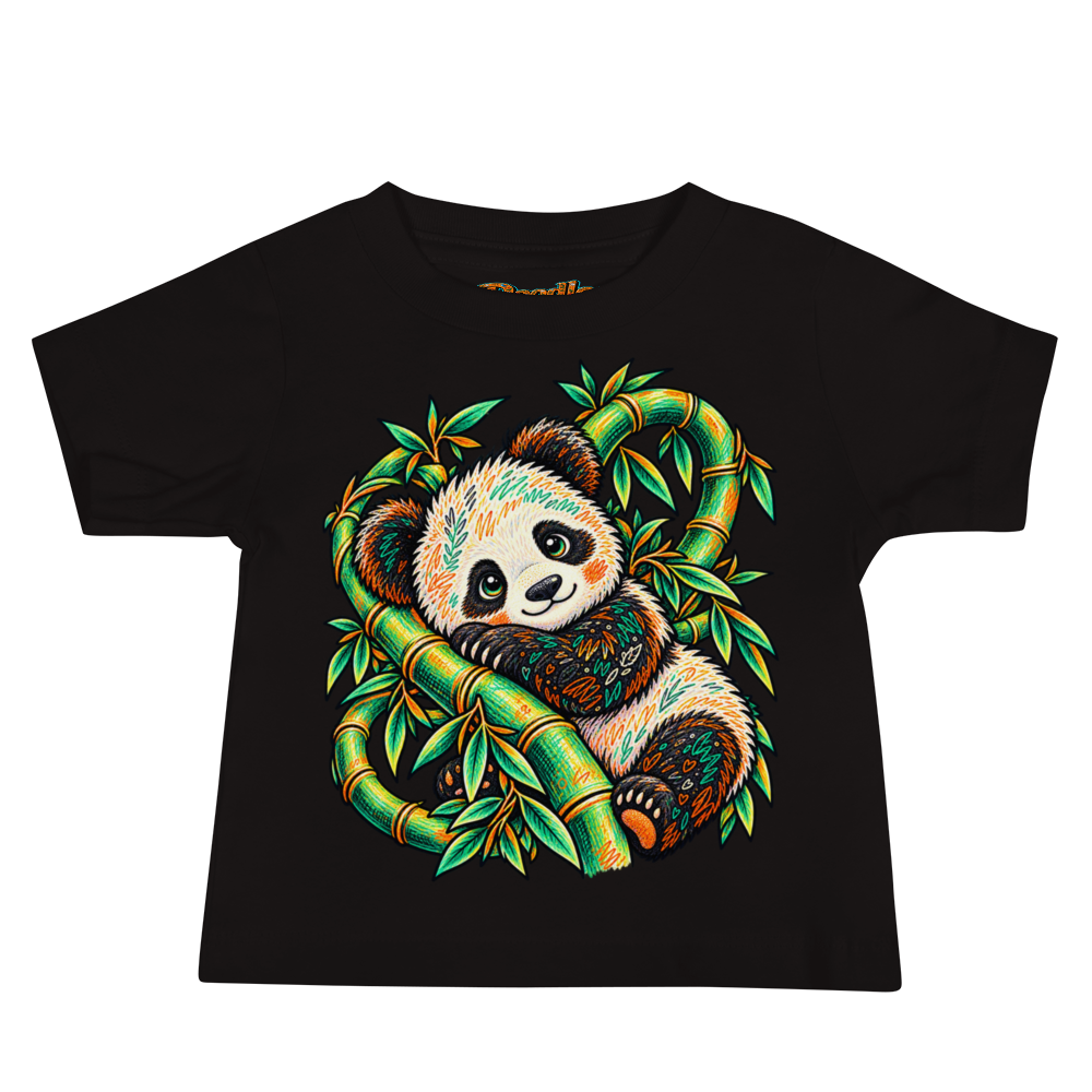 Panda Bamboo Baby T Shirt alternate view