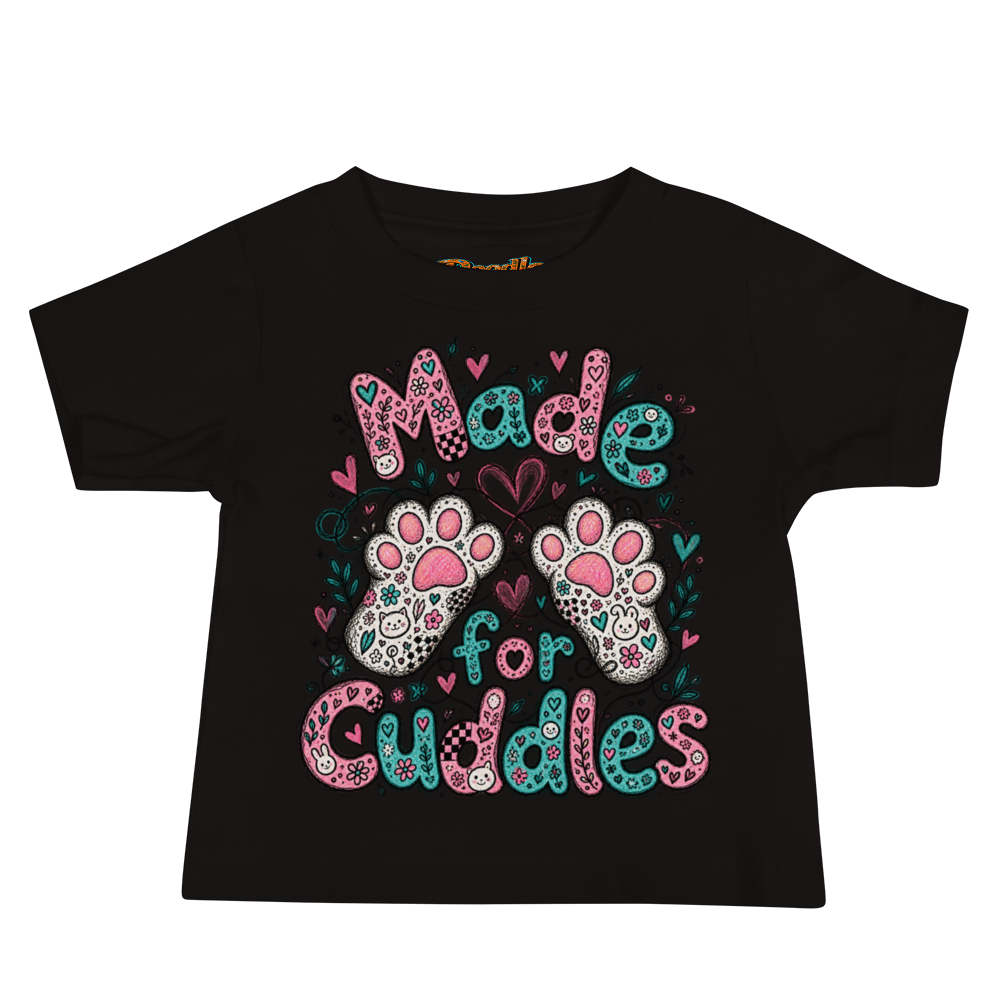 Exact Words Made For Cuddles Around A Pair Max Doodles Baby T Shirt alternate view