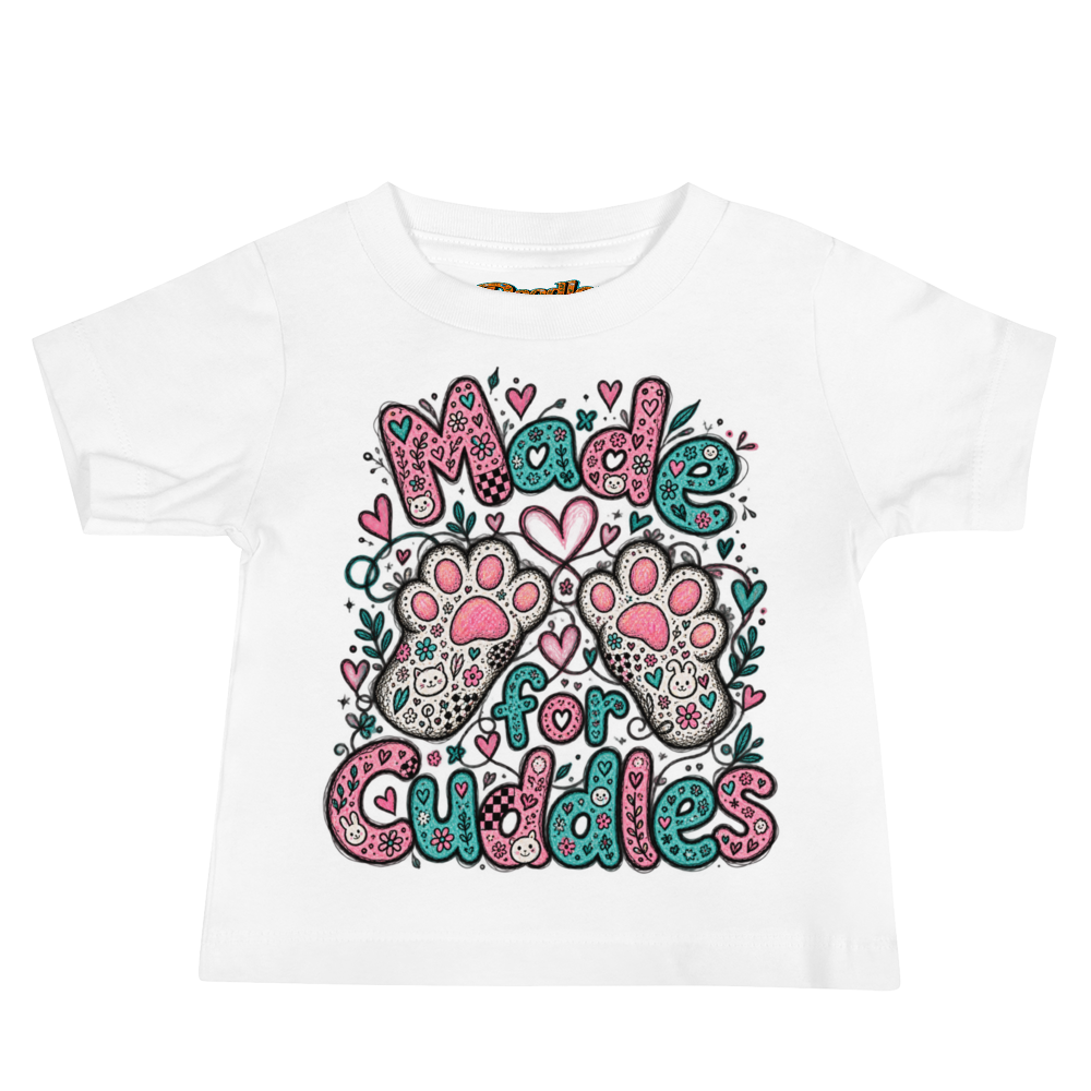 Exact Words Made For Cuddles Around A Pair Max Doodles Baby T Shirt
