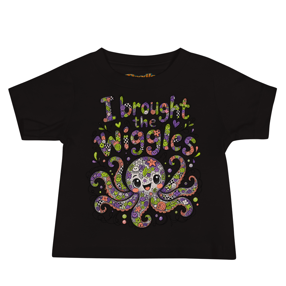 Exact Words I Brought The Wiggles With A Max Doodles Baby T Shirt alternate view