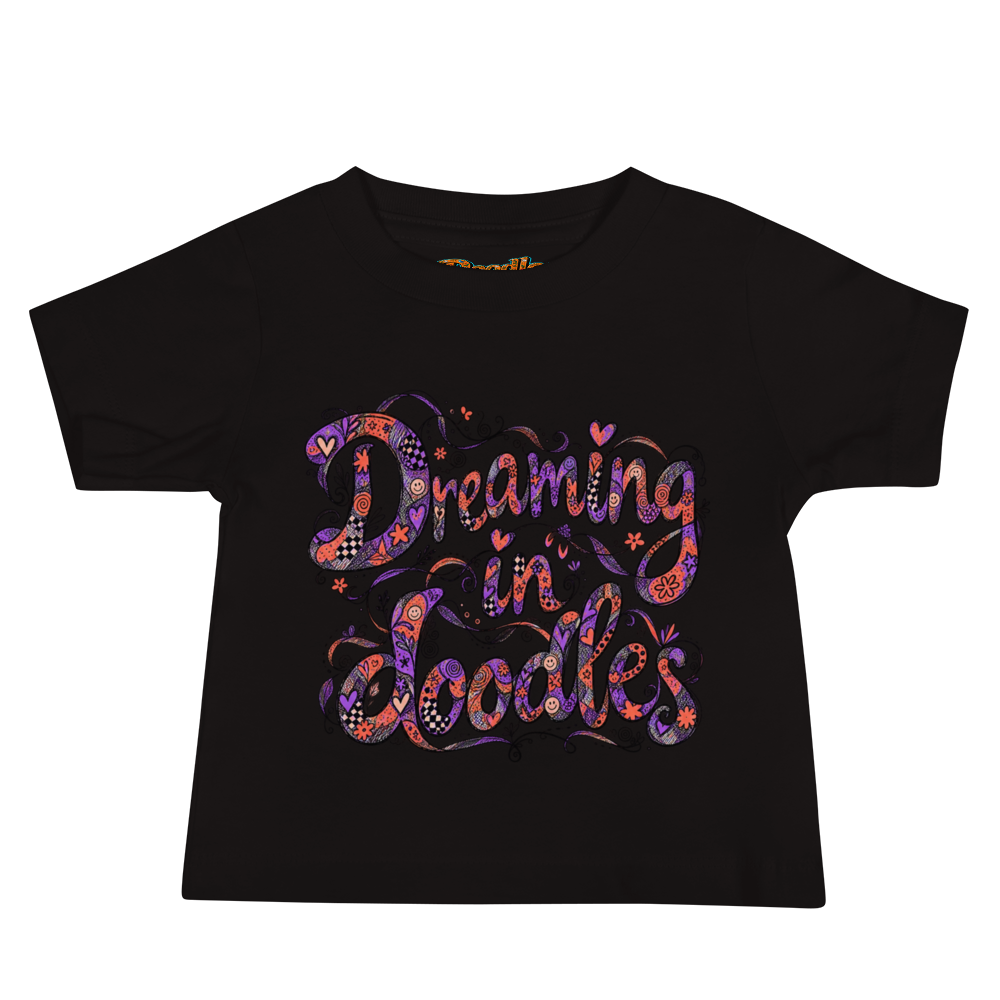 Exact Words Dreaming In Doodles In Flowing Letters Max Doodles Baby T Shirt alternate view