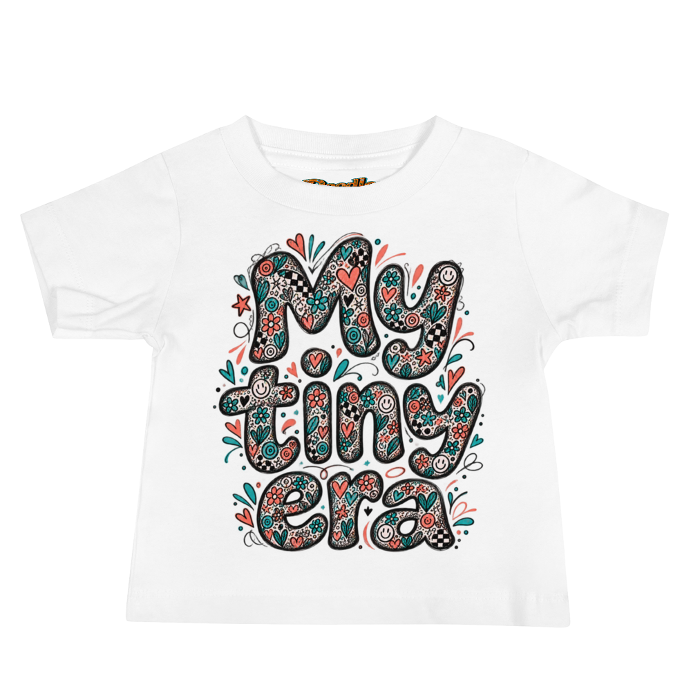 Exact Words My Tiny Era In Modern Handdrawn Max Doodles Baby T Shirt