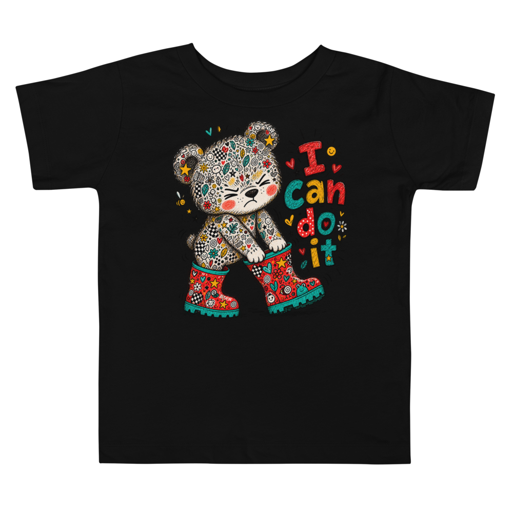 Exact Words I Can Do It A Determined Max Doodles Toddler T Shirt alternate view