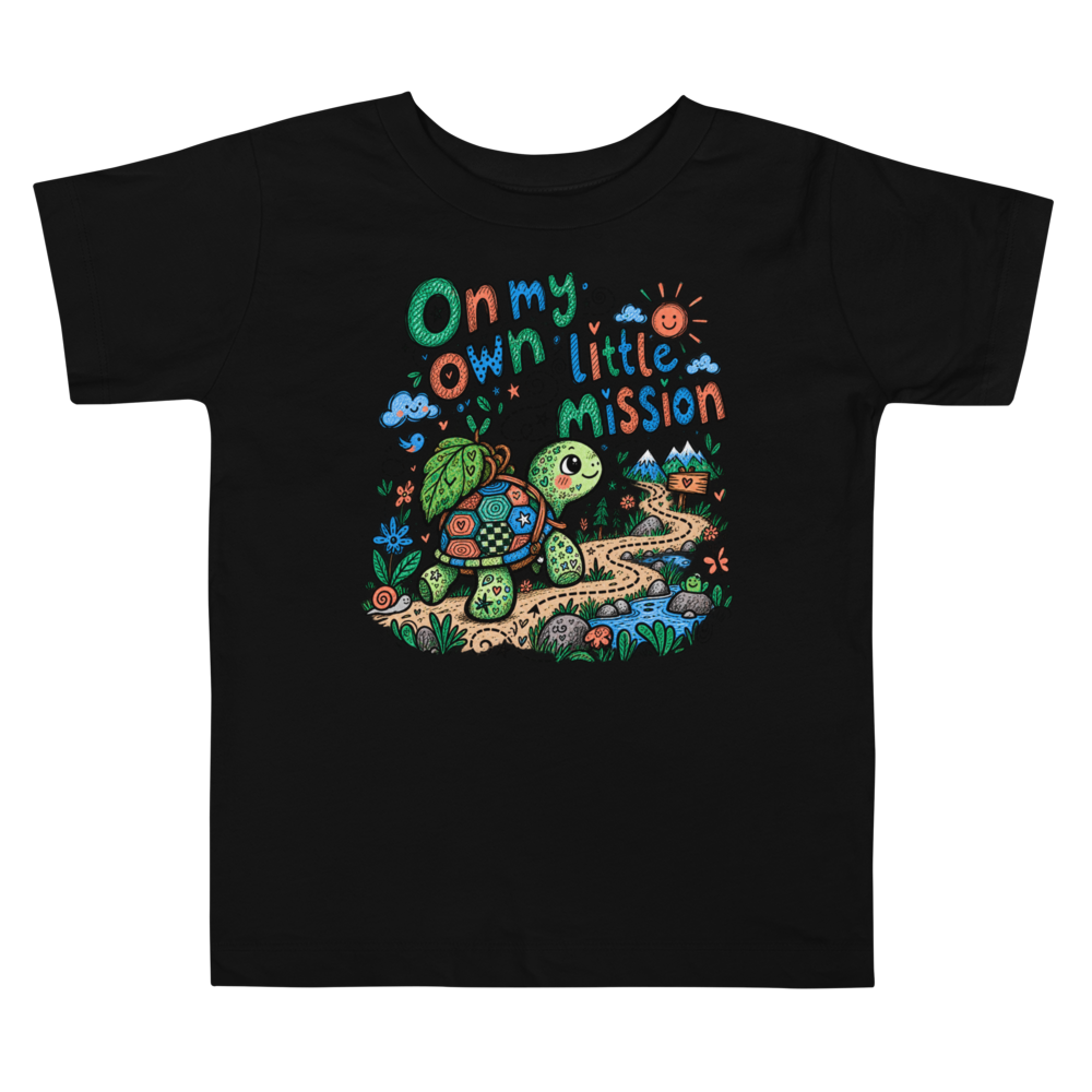 Exact Words On My Own Little Mission A Max Doodles Toddler T Shirt alternate view
