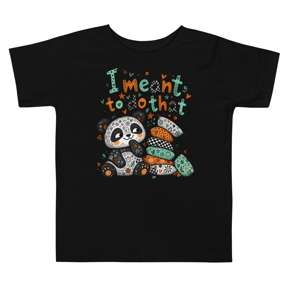 Exact Words I Meant To Do That A Max Doodles Toddler T Shirt alternate view