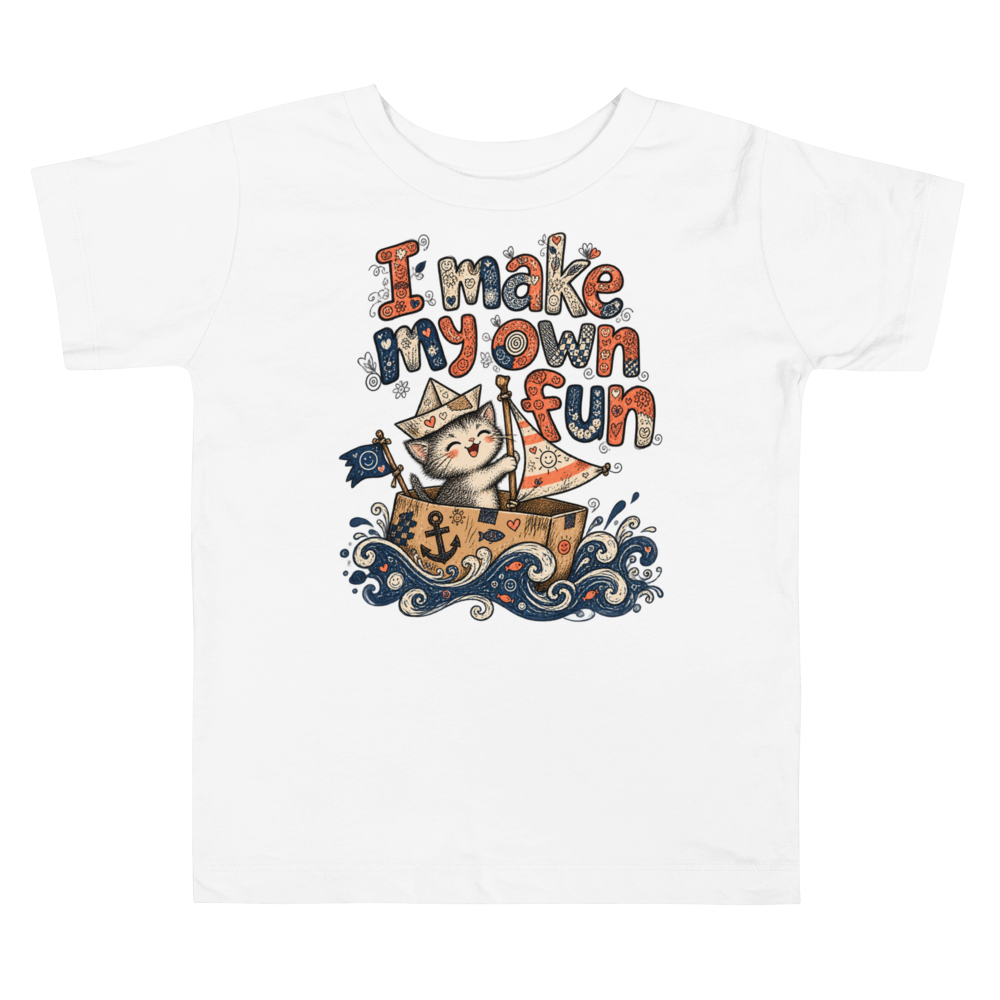 Exact Words I Make My Own Fun A Max Doodles Toddler T Shirt
