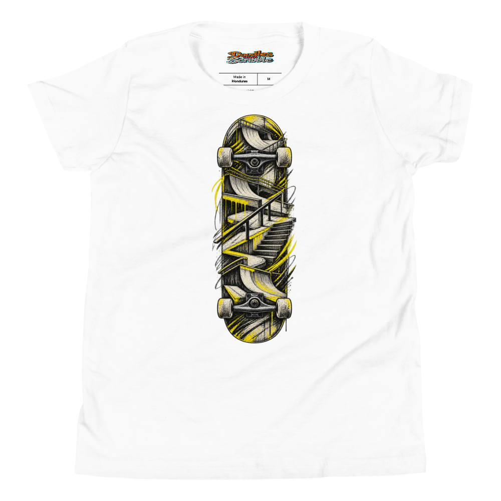 Concrete After Hours Youth T Shirt in White
