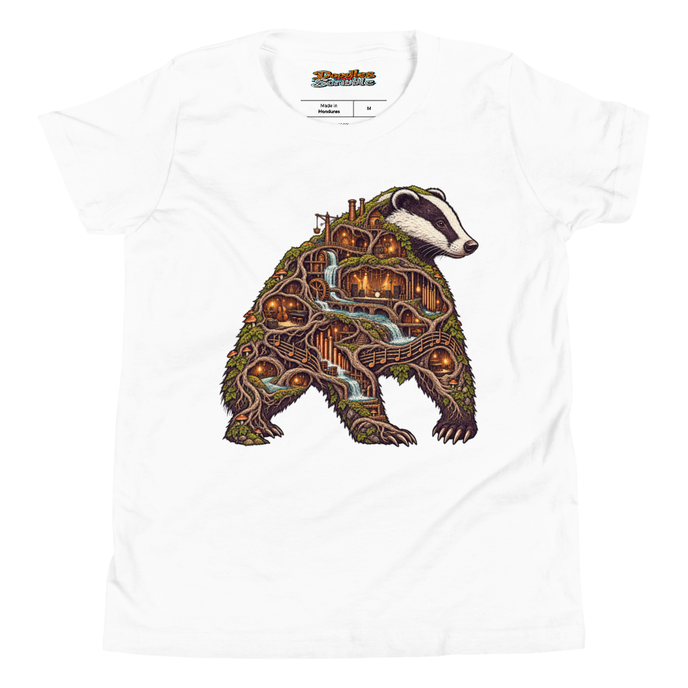 Subterranean Symphony Youth T Shirt in White
