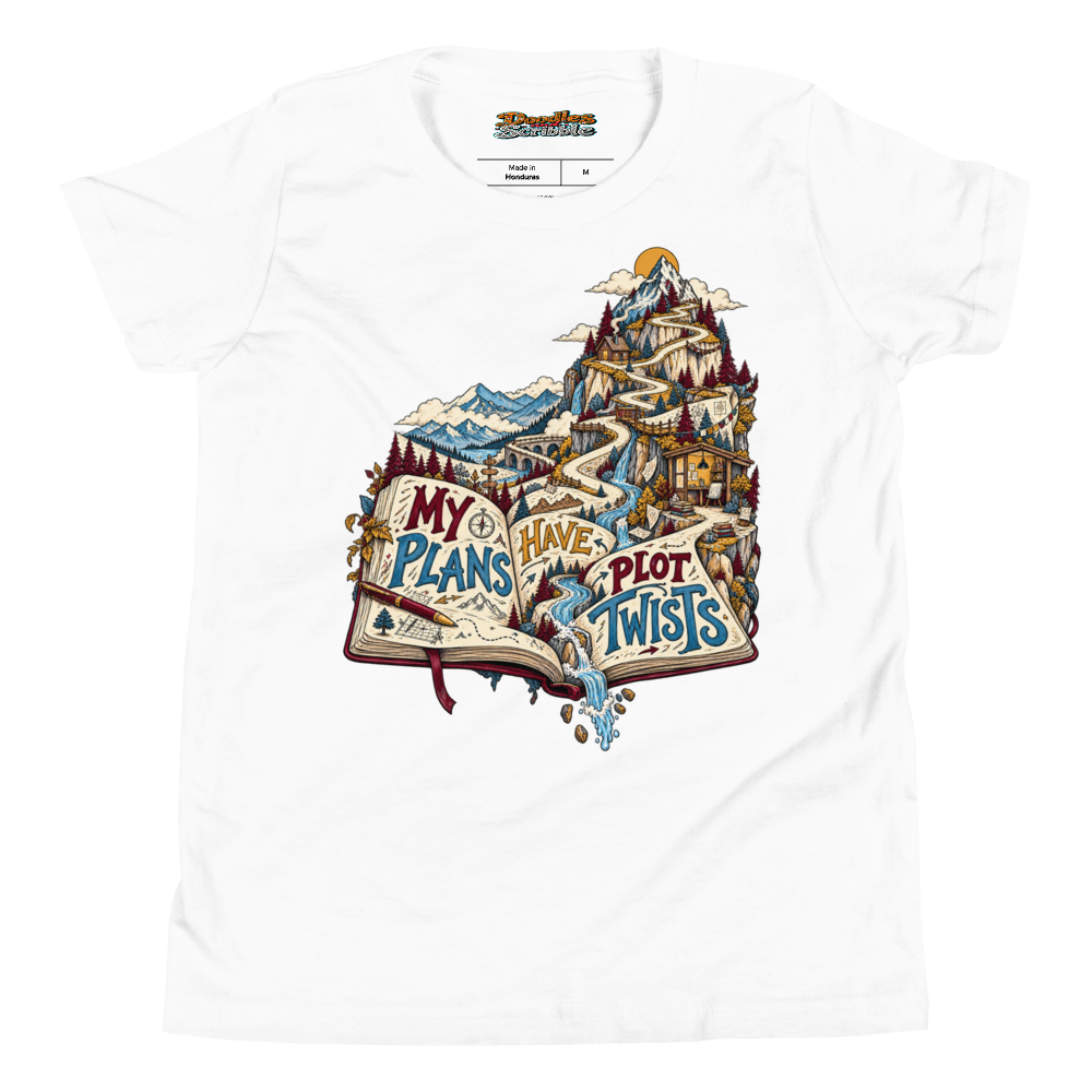My Plans Have Plot Twists Youth T Shirt