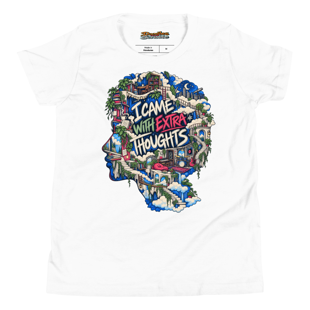 I Came With Extra Thoughts Youth T Shirt