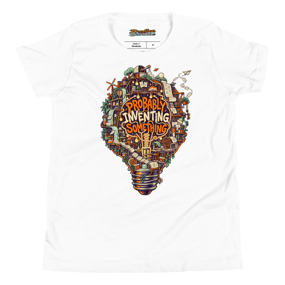 Probably Inventing Something Youth T Shirt