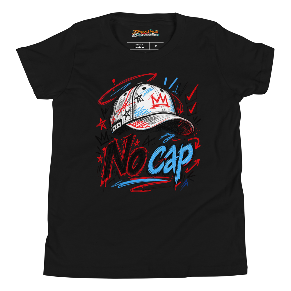 No cap Youth T Shirt alternate view