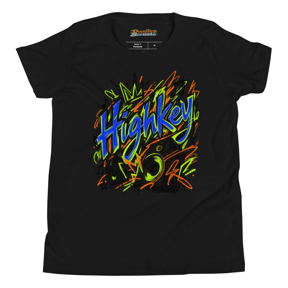 Highkey Youth T Shirt alternate view