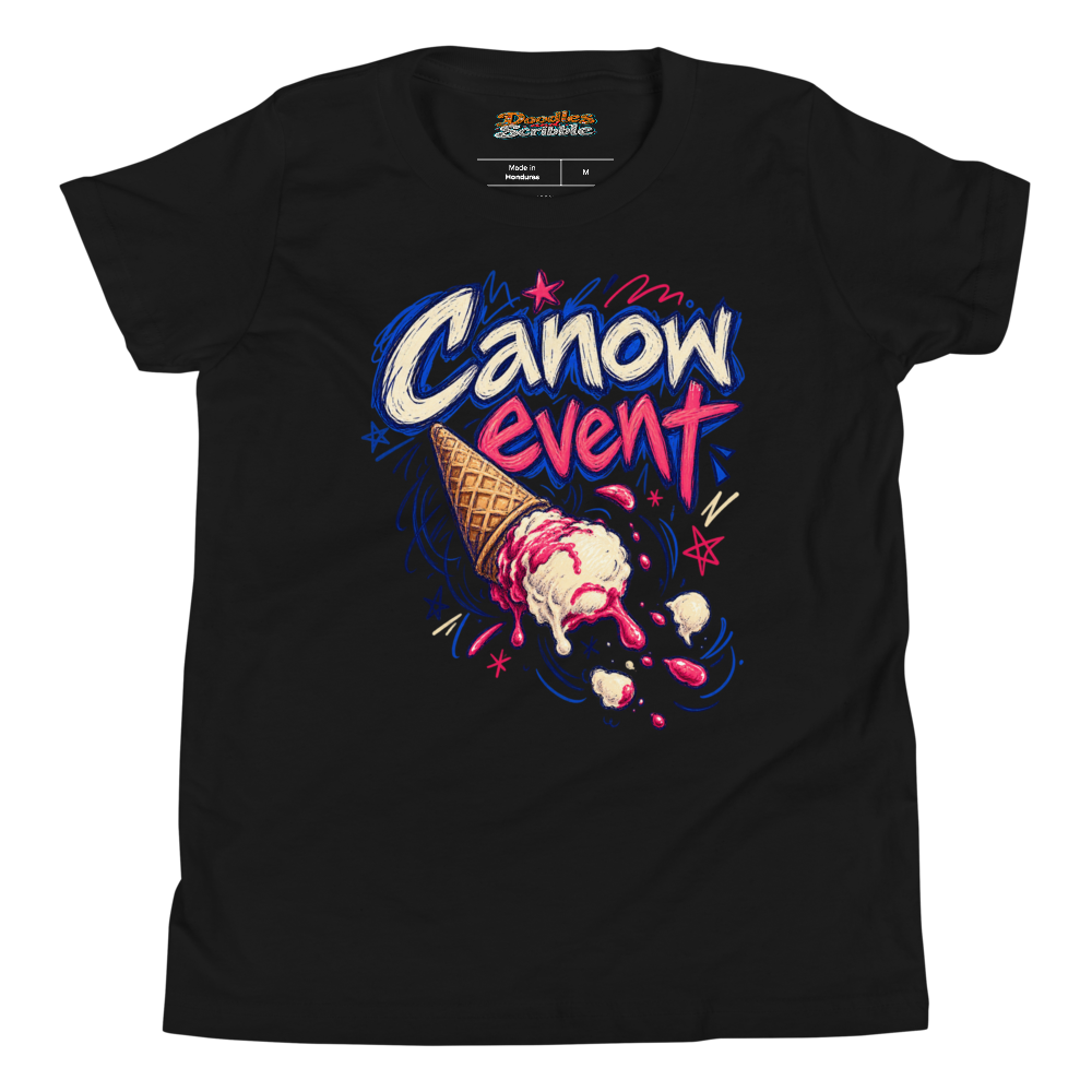 Canon event Youth T Shirt alternate view