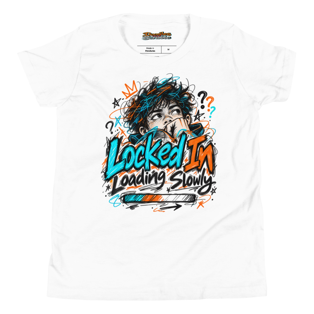 Locked In Loading Slowly Youth T Shirt
