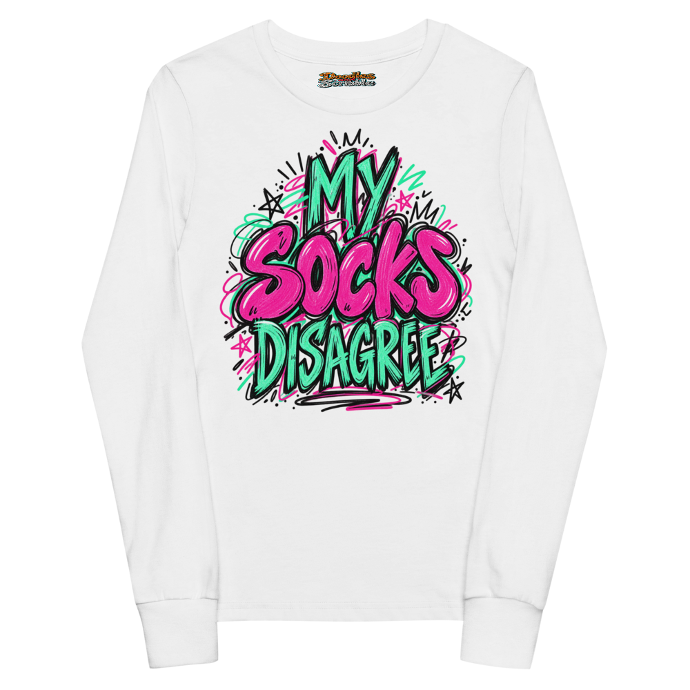 My Socks Disagree Youth Long Sleeve T Shirt