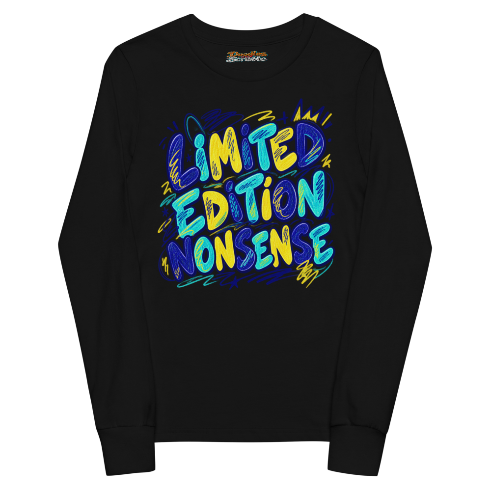 Limited Edition Nonsense Youth Long Sleeve T Shirt alternate view
