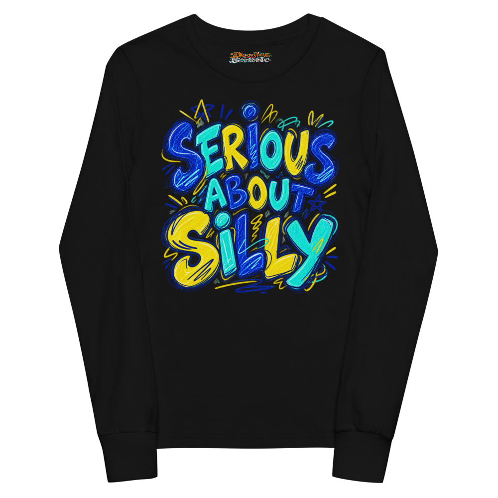 Serious About Silly Youth Long Sleeve T Shirt alternate view