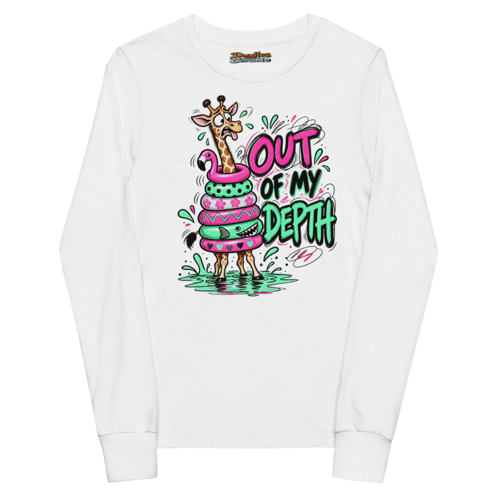 Out Of My Depth Youth Long Sleeve T Shirt