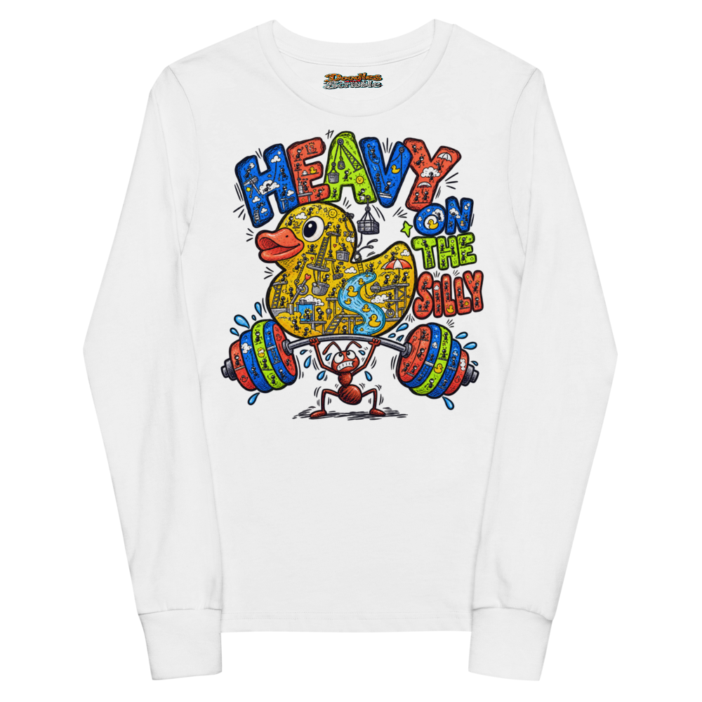 Heavy On The Silly Youth Long Sleeve T Shirt