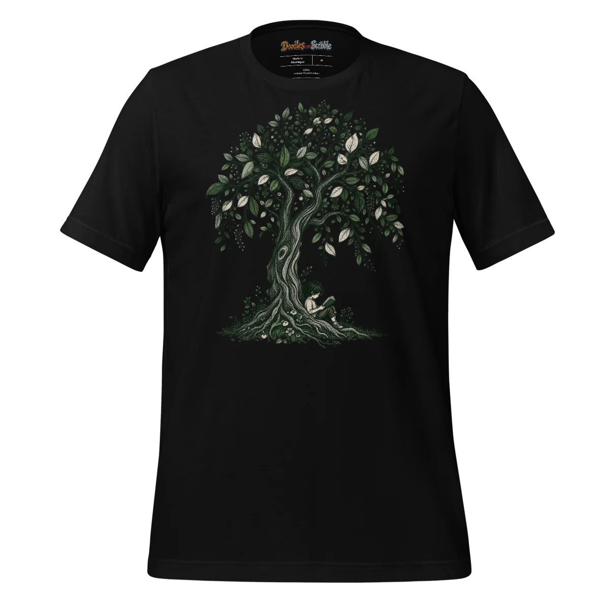 Literary Shade T Shirt Whispers of Nature Design alternate view
