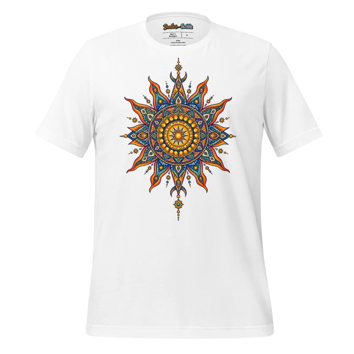 Psychedelic Mandala T Shirt Radiant Harmony