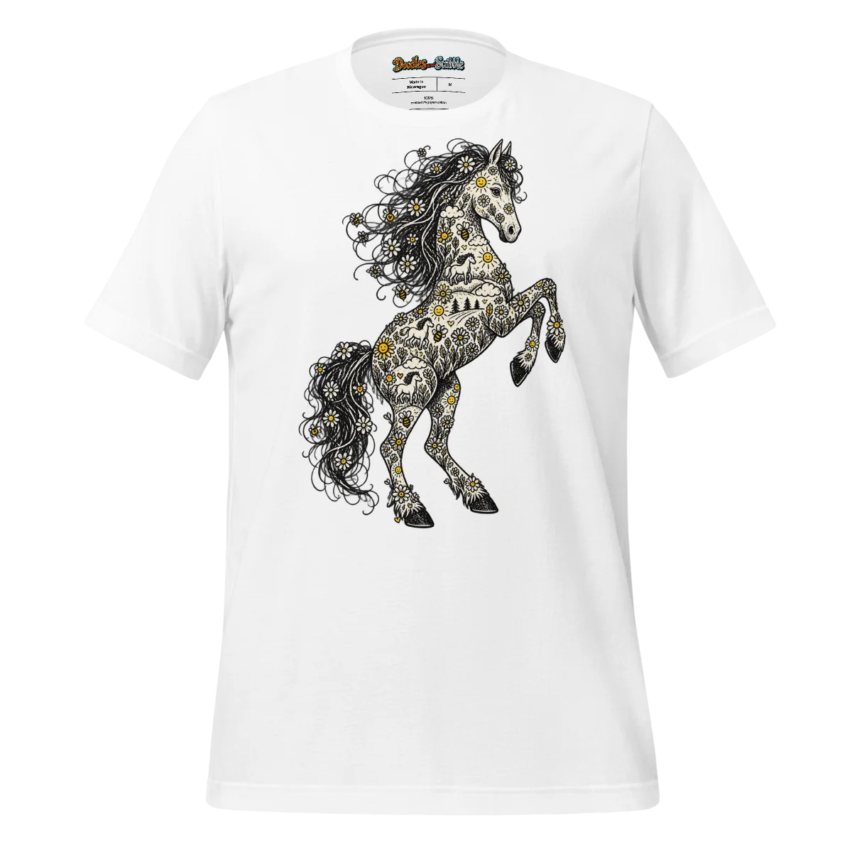 Zentangle Horse T Shirt Savannah Grace
