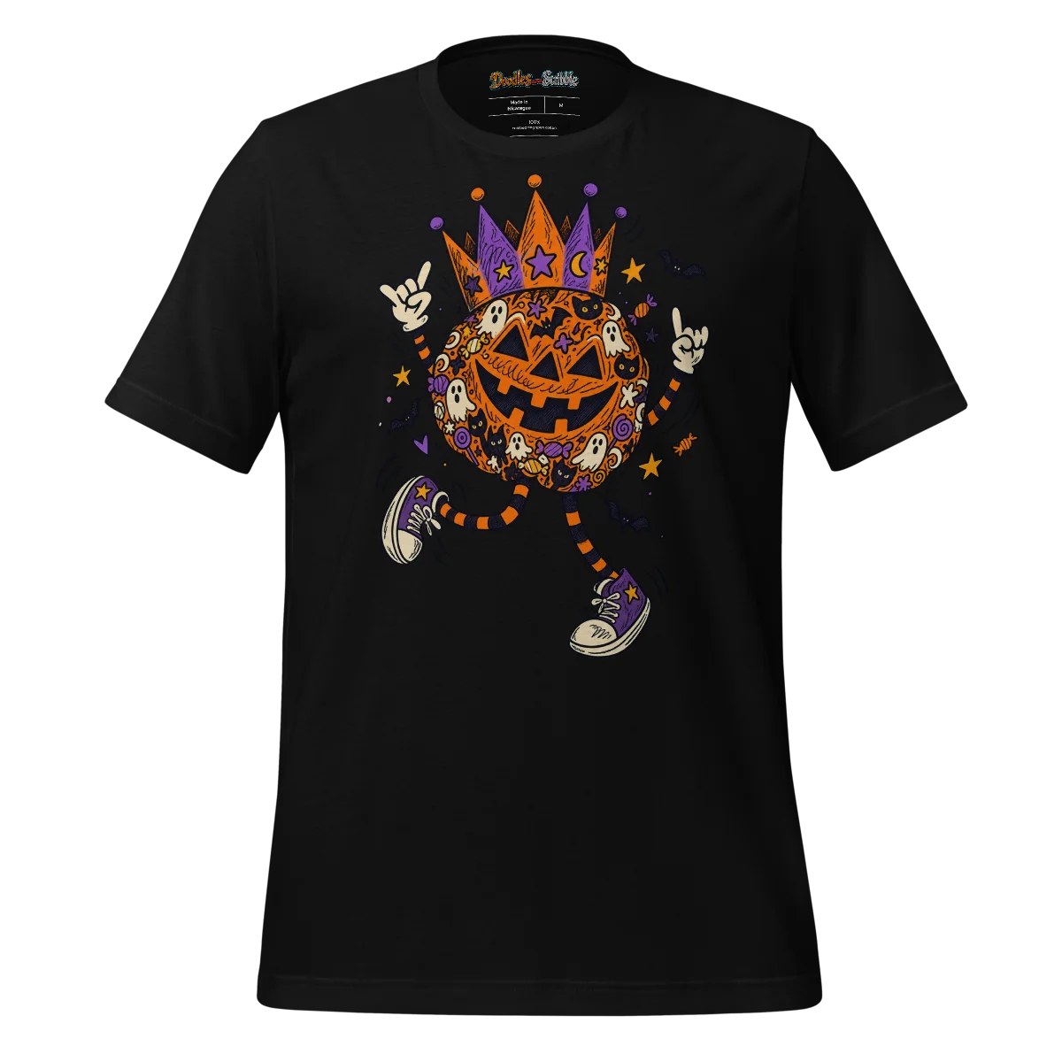 Spooky Pumpkin T Shirt Halloween Fest Party alternate view