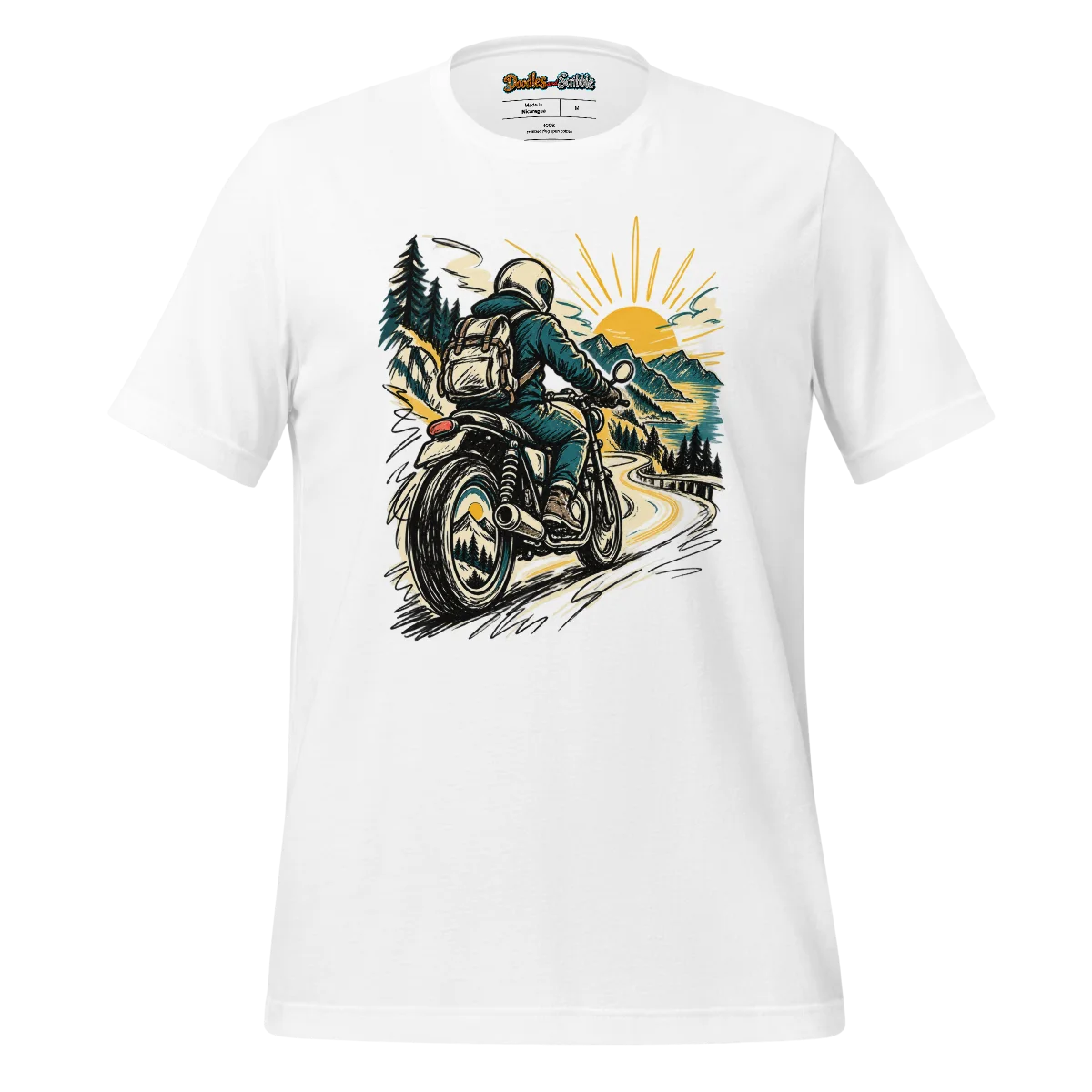 Dawn Patrol Motorcycle T Shirt for Early Riders