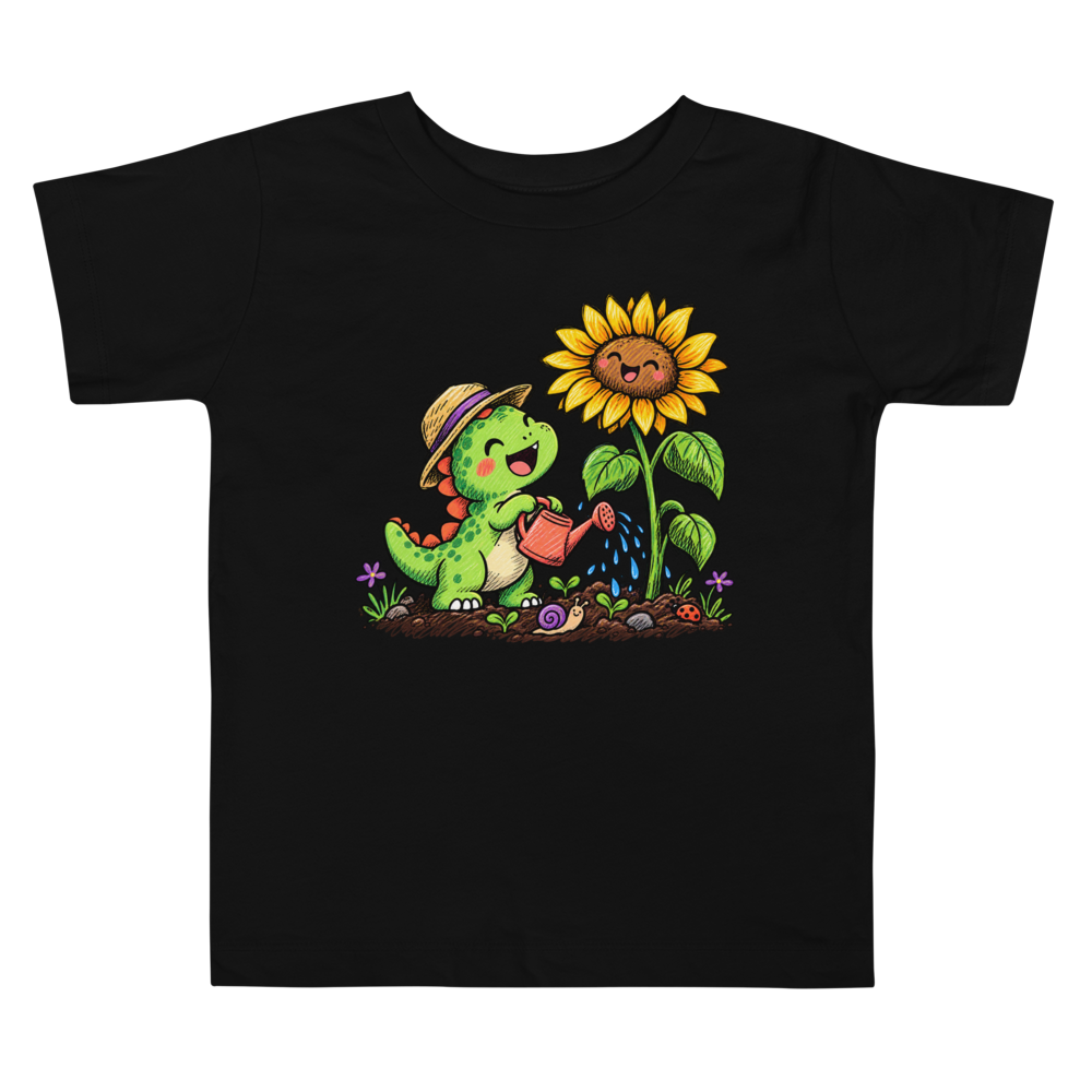 Dinosaur Gardener Toddler T-Shirt alternate view