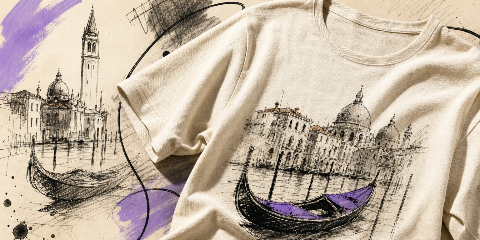 Venetian t-shirts: how to wear Venice without the costume drama