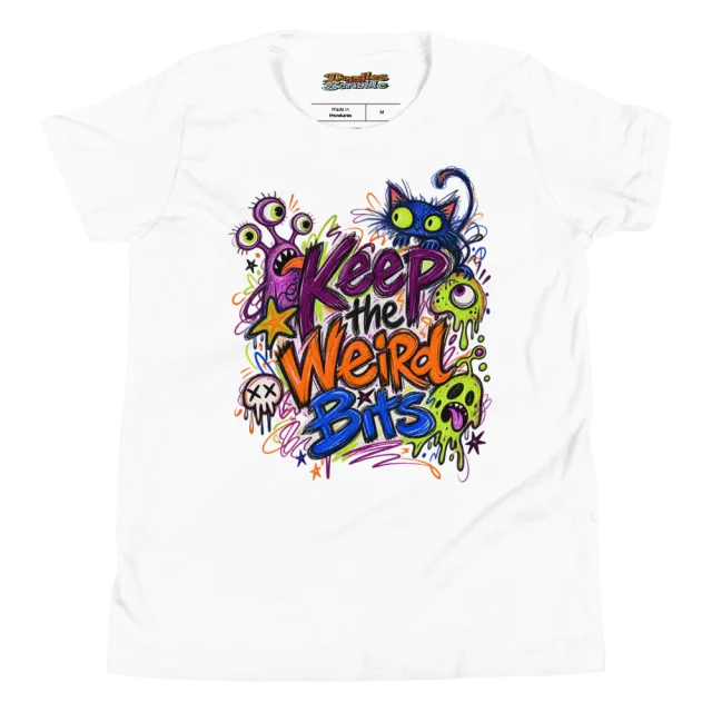 Keep the Weird Bits Youth T Shirt