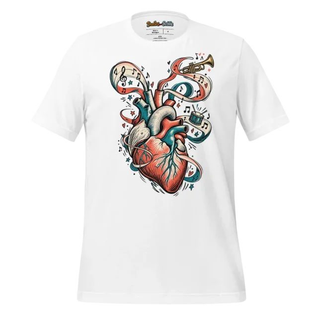 Anatomy Melody T Shirt Rhapsodic Rhythms Doodle
