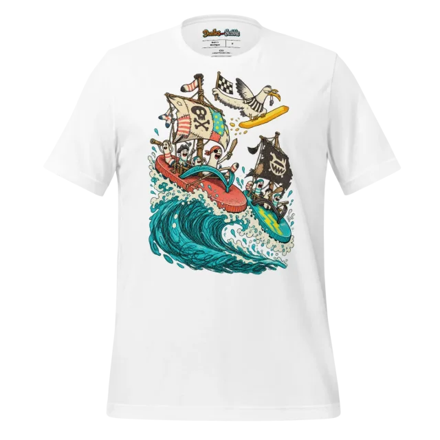Flip Flops T Shirt Cute Summer Doodle