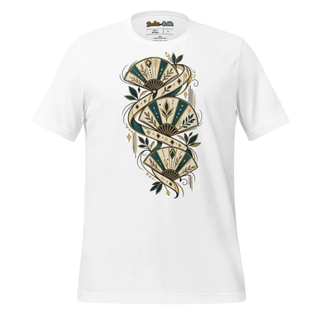 Art Deco Fusion T Shirt Ornamental Doodle Sketch