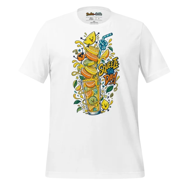 Citrus Drink T Shirt with Refreshing Summer Splash