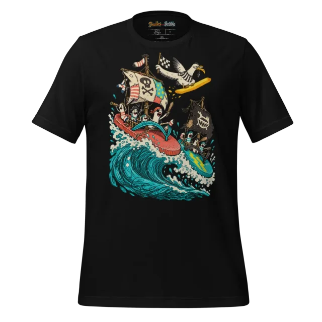 Flip Flops T Shirt Cute Summer Doodle alternate view